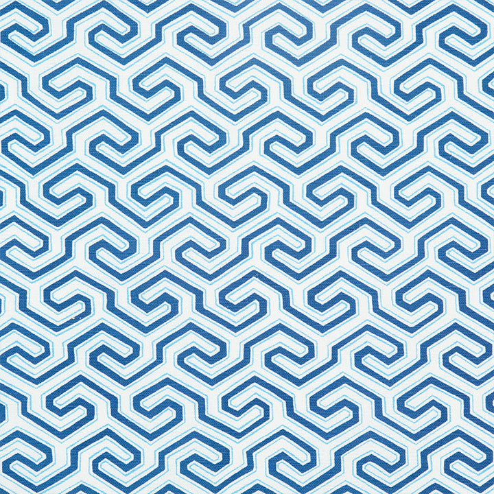Ming Fret Print Blue 177280 by Schumacher Fabric Schumacher Fabric Ming Fret Print Blue 177280Fabric LINEN 50% UNITED STATES OF AMERICA </p><p>Repeat: H: HORZ. 4 1/4" (11CM) , V: VERT. 3" (8CM) 54 - Fabric Carolina -