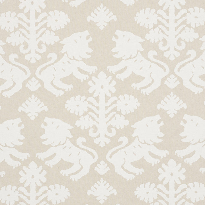 Regalia Natural 177302 by Schumacher Designer Fabric Schumacher-Classics 55% Linen, 45% Cotton Wyzenbeek 15,000 Horizontal: 18 and Vertical: 22.25 53.5 - Swanky Fabrics -