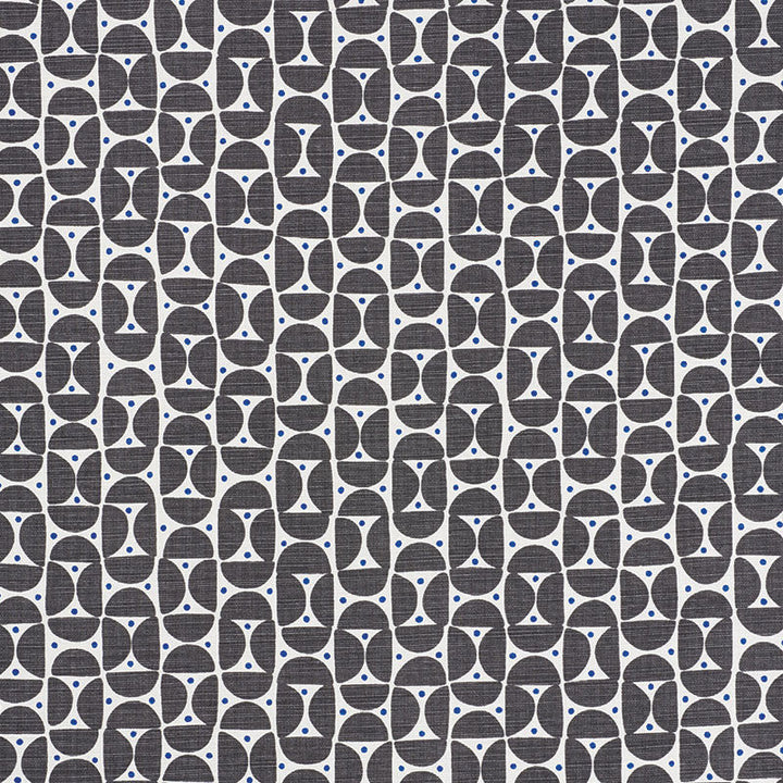 Mezza Luna Black 177360 by Schumacher Designer Fabric AU NATUREL See Sample BELGIUM MEDIUM DUTY </p><p>Repeat: Horizontal: 2 1/2" (6CM) and Vertical: 2 1/2" (6CM) 54" (137CM) - Swanky Fabrics -