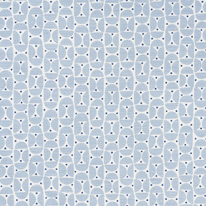Schumacher Fabric Mezza Luna Sky 177361