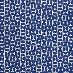 Schumacher Fabric Mezza Luna Blue 177363