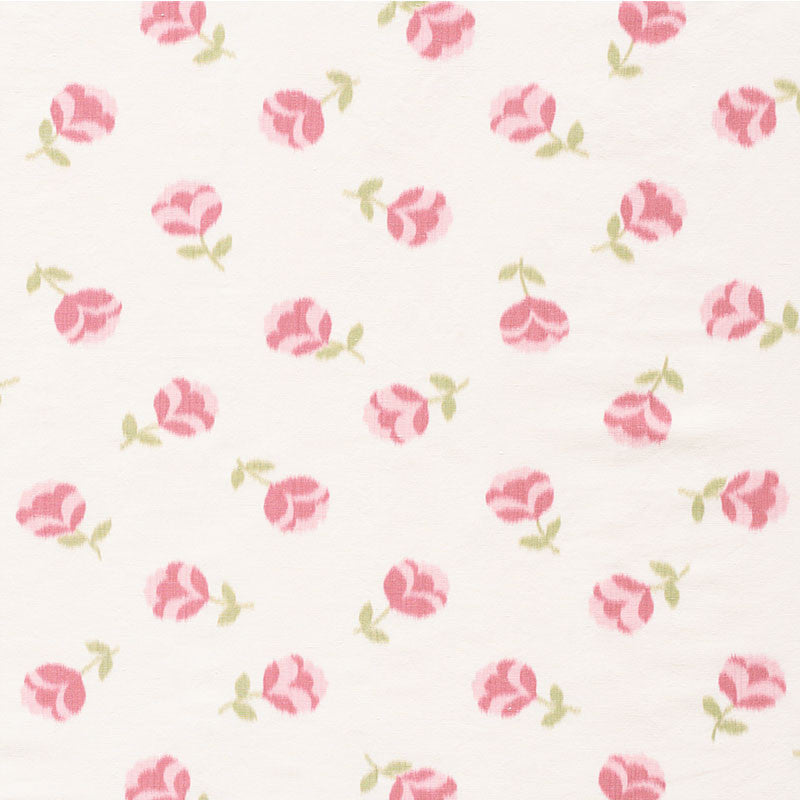 Hanako Ikat Rose 177460 by Schumacher Designer Fabric PRINT HAPPY LINEN 80% POLYESTER 20% ITALY </p><p>Repeat: Horizontal: 26 1/2" (67CM) and Vertical: 22" (56CM) 59 - Swanky Fabrics -