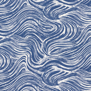 Schumacher Fabric Shio Blue 177490
