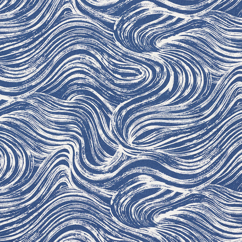 Shio Blue 177490 by Schumacher Designer Fabric MINGEI See Sample CHINA HEAVY DUTY </p><p>Repeat: Horizontal: 36" (91CM) and Vertical: 18" (46CM) 54 1/4" (138CM) - Swanky Fabrics -
