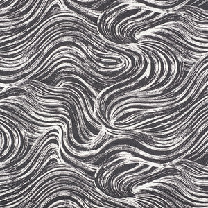 Schumacher Fabric Shio Carbon 177493