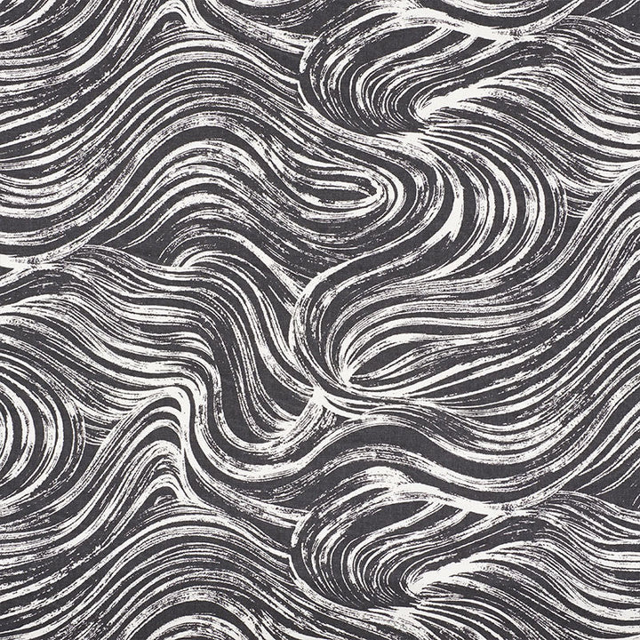 Shio Carbon 177493 by Schumacher Designer Fabric MINGEI COTTON 100% CHINA WYZENBEEK 15,000 </p><p>Repeat: Horizontal: 36" (91CM) and Vertical: 18" (46CM) 54.25 - Swanky Fabrics -