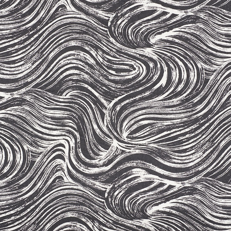 Shio Carbon 177493 by Schumacher Designer Fabric MINGEI See Sample CHINA HEAVY DUTY </p><p>Repeat: Horizontal: 36" (91CM) and Vertical: 18" (46CM) 54 1/4" (138CM) - Swanky Fabrics -