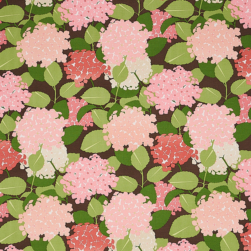 Hydrangea Pink 177582 by Schumacher Fabric Schumacher Fabric Hydrangea Pink 177582Fabric LINEN 52% UNITED KINGDOM </p><p>Repeat: H: HORZ. 14" (36CM), V: VERT. 20" (51CM) 56 - Fabric Carolina -