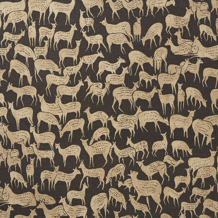 Fauna Carbon 177720 by Schumacher Designer Fabric ESSENTIALS: SMALL-SCALE PRINTS LINEN 53% COTTON 35% UNITED KINGDOM MARTINDALE 20,000 </p><p>Repeat: Horizontal: 9" (23CM) and Vertical: 13" (33CM) 55.25 - Swanky Fabrics -