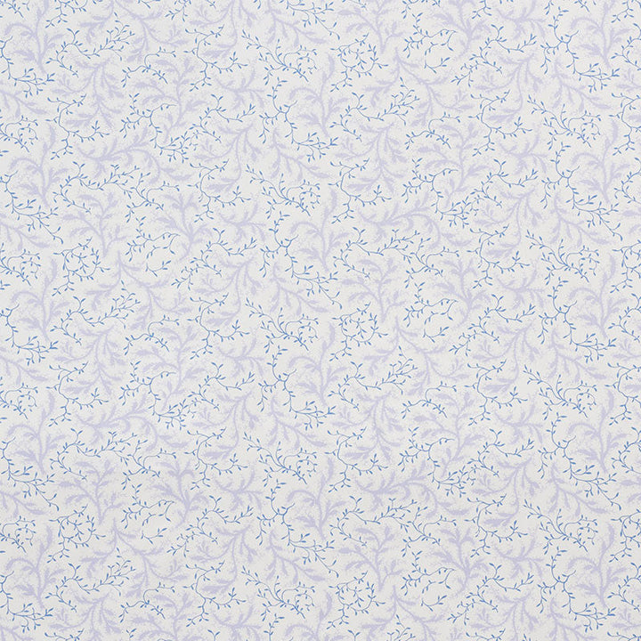 Sprig Wisteria 177833 by Schumacher Designer Fabric Celerie-Kemble 100% Cotton Wyzenbeek 15,000 Horizontal: 27 and Vertical: 12.625 54.25 - Swanky Fabrics -
