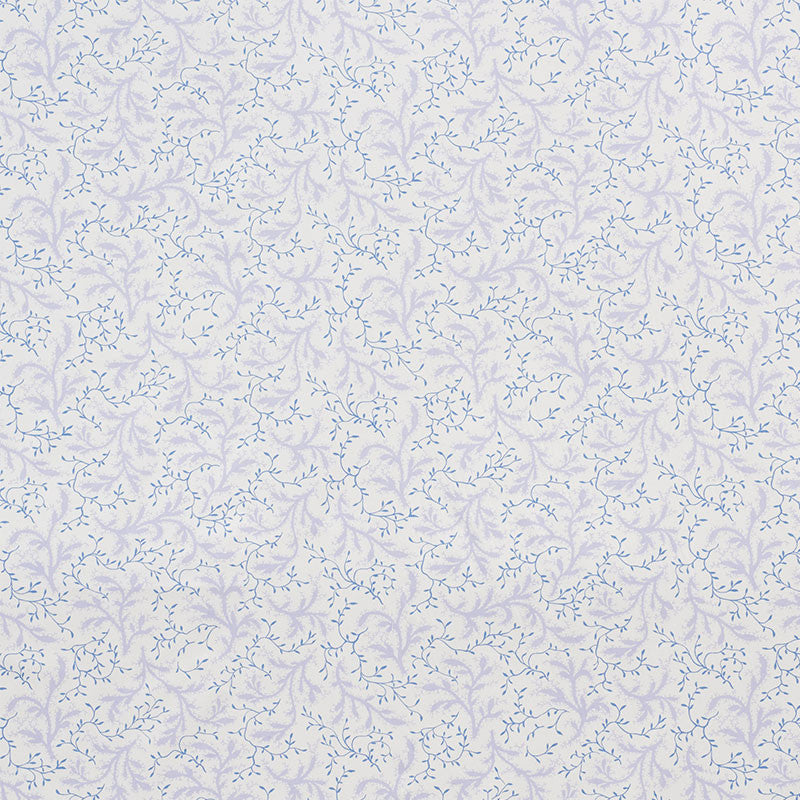 Sprig Wisteria 177833 by Schumacher Designer Fabric CELERIE KEMBLE COTTON 100% UNITED STATES OF AMERICA WYZENBEEK 15,000 </p><p>Repeat: Horizontal: 27" (69CM) and Vertical: 12 5/8" (32CM) 54.25 - Swanky Fabrics -