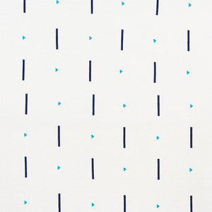 Schumacher Fabric Tashmoo Prussian & Teal 177900