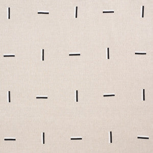 Schumacher Fabric Icehouse Black & White 177911