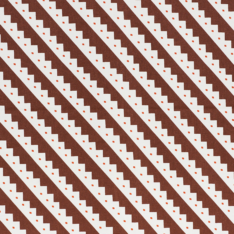 Zeppelin Brown 178020 by Schumacher Designer Fabric CLUB CAVALIER See Sample UNITED STATES OF AMERICA MEDIUM DUTY </p><p>Repeat: Horizontal: 5 1/2" (14CM) and Vertical: 5 1/2" (14CM) 55 1/4" (140CM) - Swanky Fabrics -