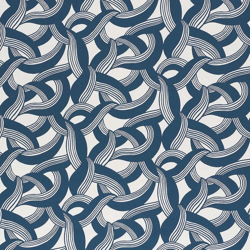 Martingale Blue 178032 by Schumacher Designer Fabric CLUB CAVALIER LINEN 55% COTTON 45% UNITED STATES OF AMERICA WYZENBEEK 15,000 </p><p>Repeat: Horizontal: 27" (69CM) and Vertical: 13 1/2" (34CM) 54.5 - Swanky Fabrics -