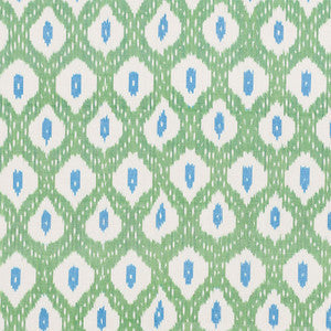 Schumacher Fabric Indio Ikat Green 178070