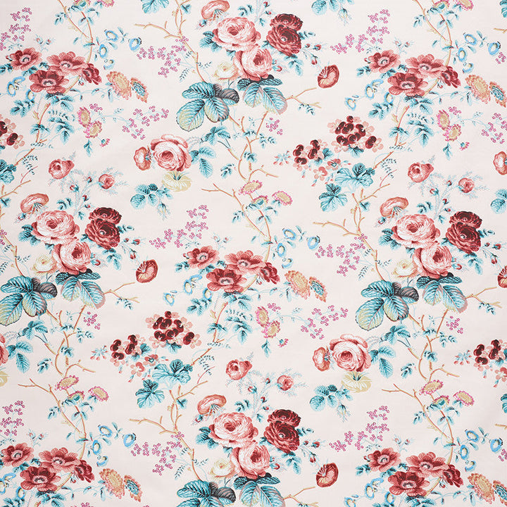 Salisbury Chintz Rose 178152 by Schumacher Fabric Schumacher Fabric Salisbury Chintz Rose 178152Fabric COTTON 100% UNITED STATES OF AMERICA </p><p>Repeat: H: HORZ. 18" (46CM) , V: VERT. 39 1/4" (100CM) 54 - Fabric Carolina -