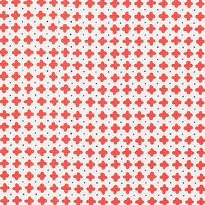 Schumacher Fabric Polka Red 178241