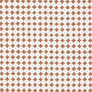 Schumacher Fabric Polka Brown 178242