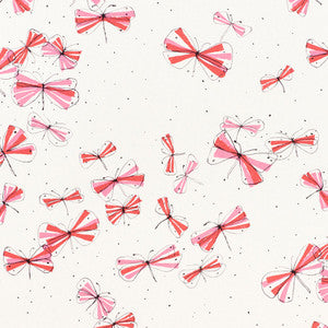 Schumacher Fabric Monarch'S March Red & Pink 178281