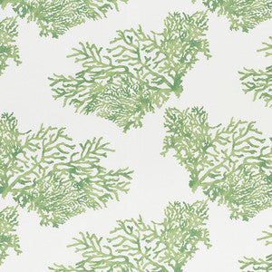 Schumacher Fabric Great Barrier Reef Ii Green 178291