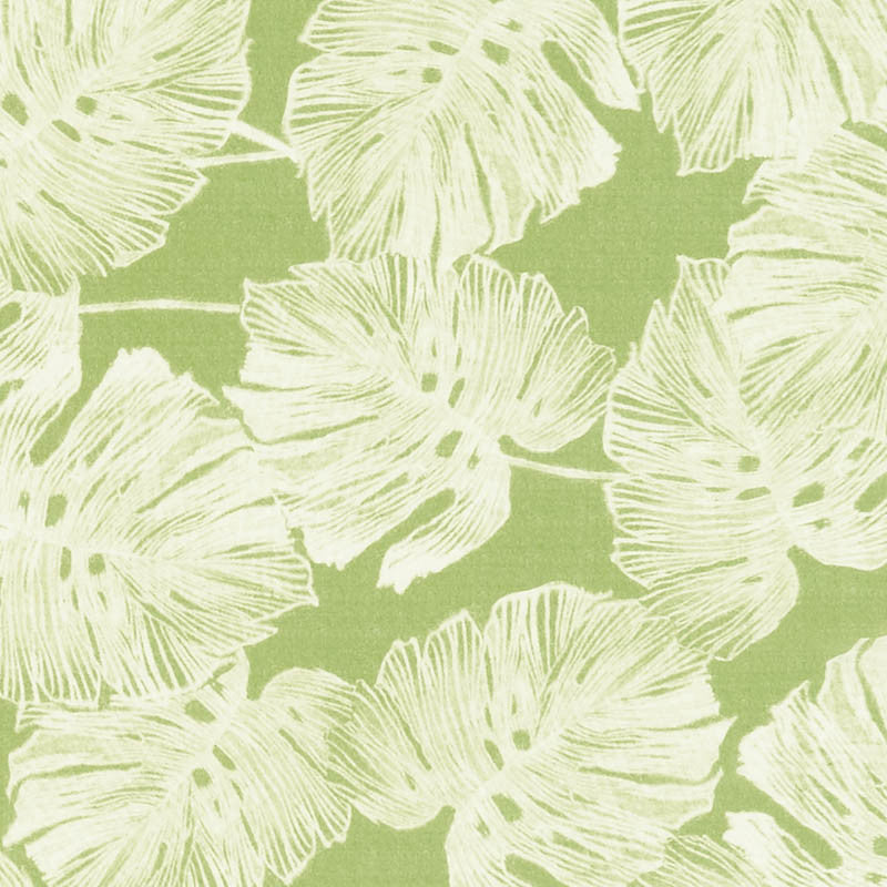 Del Coco Leaf 178342 by Schumacher Designer Fabric Patterned-Sheers-Casements 65% Polyester, 20% Linen, 11% Viscose, 4% Lyocell - Horizontal: 41.5 and Vertical: 15.375 118 - Swanky Fabrics -