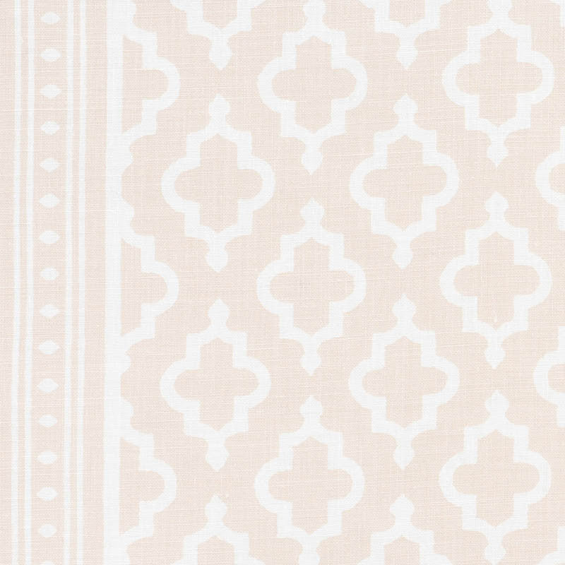 Jake Quiet Pink 178430 by Schumacher Designer Fabric PERFECT PAIRS See Sample UNITED KINGDOM - </p><p>Repeat: Horizontal: 3 7/8" (10CM) and Vertical: 4 1/8" (10CM) 55 1/8" (140CM) - Swanky Fabrics -