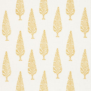 Schumacher Fabric Juniper Block Print Yellow 178512
