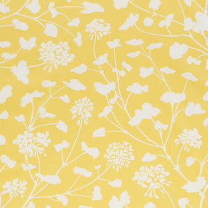 Schumacher Fabric Pennick Chintz Yellow 178540