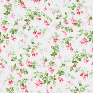 Schumacher Fabric Garden Gate Chintz Magenta 178681