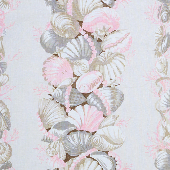 Bedolina Chintz Pink & Natural 178781 by Schumacher Designer Fabric SCHUMACHER CLASSICS See Sample UNITED STATES OF AMERICA MEDIUM DURIBILTY </p><p>Repeat: Horizontal: 54" (137CM) and Vertical: 27" (69CM) 54" (137CM) - Swanky Fabrics -