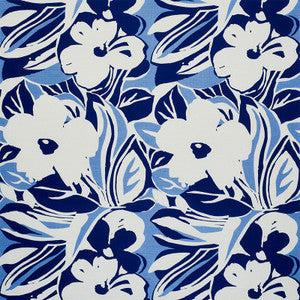 Schumacher Fabric Stevie Blue 178862