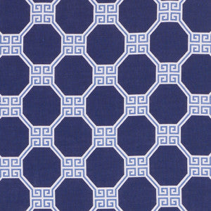 Schumacher Fabric Octavia Blue 179020