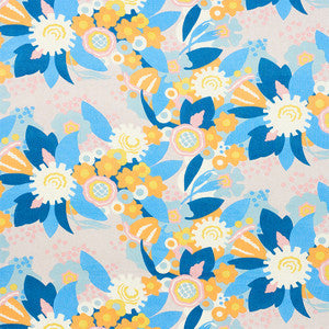 Schumacher Fabric Anita Lilac & Orange 179070