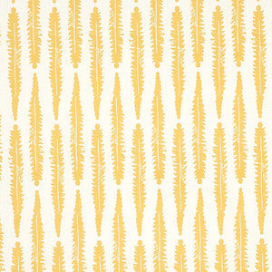 Schumacher Fabric Fern Mustard 179152