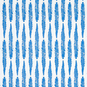 Schumacher Fabric Fern Blue 179153