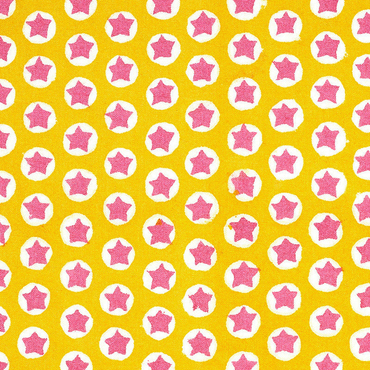 Tuk Tuk Yellow 179221 by Schumacher Designer Fabric MOLLY MAHON HAND BLOCK PRINTS COTTON 100% INDIA </p><p>Repeat: Horizontal: 1" (3CM) and Vertical: 1" (3CM) 53 - Swanky Fabrics -