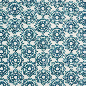 Schumacher Fabric Rose Blue 179290