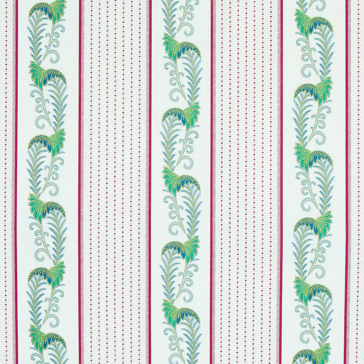 Aleksy Stripe Plum 179382 by Schumacher Fabric Schumacher Fabric Aleksy Stripe Plum 179382Fabric COTTON 100% UNITED KINGDOM </p><p>Repeat: H: HORZ. 18" (46CM) , V: VERT. 27" (69CM) 54 - Fabric Carolina -