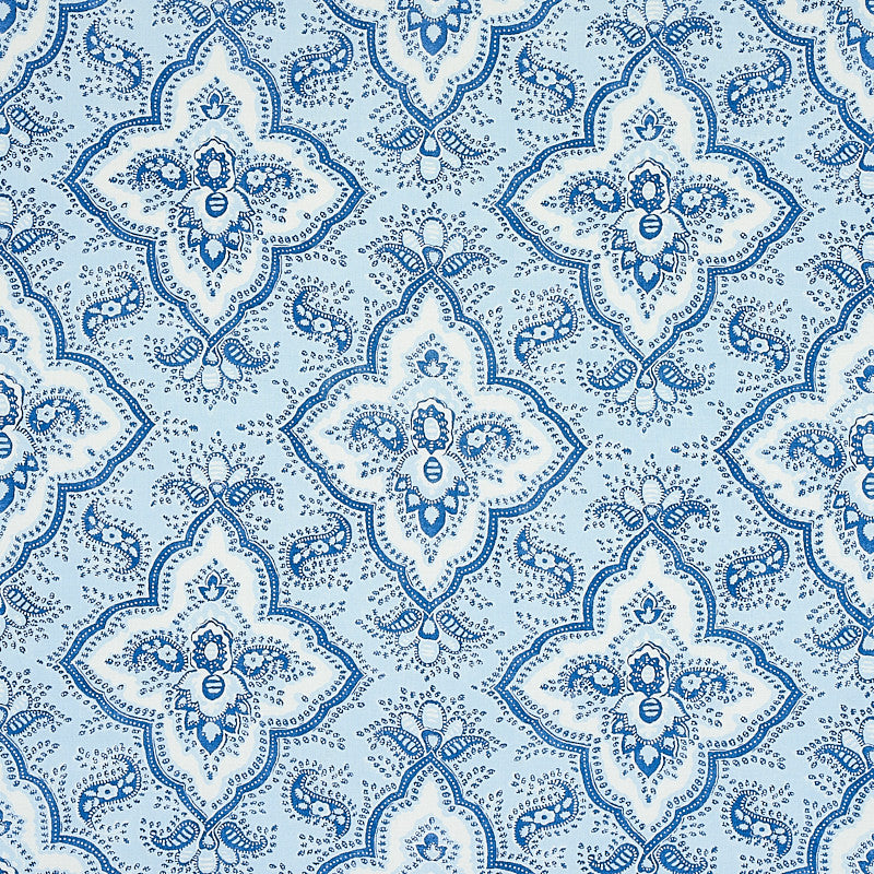 Amalia Medallion Handmade Print Blue 179440 by Schumacher Fabric Schumacher Fabric Amalia Medallion Handmade Print Blue 179440Fabric COTTON 100% UNITED KINGDOM </p><p>Repeat: H: HORZ. 27" (69CM) , V: VERT. 15" (38CM) 54 - Fabric Carolina -