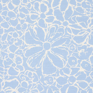 Schumacher Fabric Sidonie Blue 179550