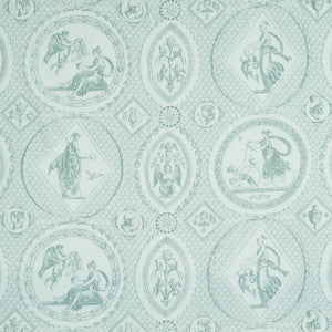 Schumacher Fabric Les Scenes Contemporaines Mineral 179562