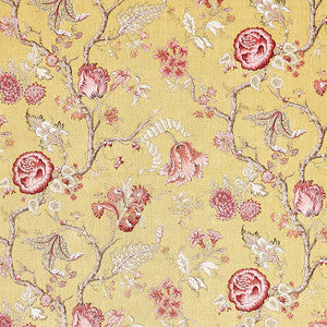 Schumacher Fabric Josephine Ochre 179650