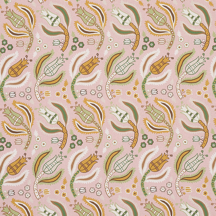 Malabar Vine Blush 179852 by Schumacher Fabric Schumacher Fabric Malabar Vine Blush 179852Fabric LINEN 100% UNITED KINGDOM </p><p>Repeat: H: HORZ. 9" (23CM), V: VERT. 12 1/2" (32CM) 54 - Fabric Carolina -