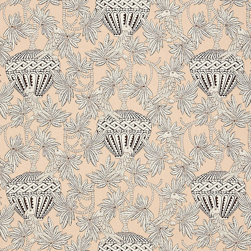 Santarem Neutral 179942 by Schumacher Fabric Schumacher Fabric Santarem Neutral 179942Fabric LINEN 55% UNITED STATES OF AMERICA </p><p>Repeat: H: HORZ. 13 1/2" (34CM), V: VERT. 27" (69CM) 54 - Fabric Carolina -