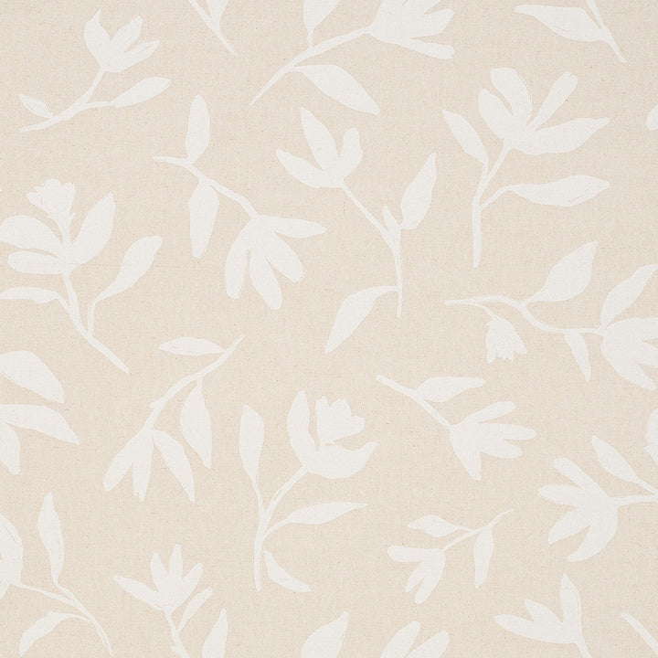 Laurel White On Unbleached 180012 by Schumacher Fabric Schumacher Fabric Laurel White On Unbleached 180012Fabric COTTON 75% </p><p>Repeat: H: HORZ. 54" (137CM), V: VERT. 36" (91CM) 54" (137CM) - Fabric Carolina -