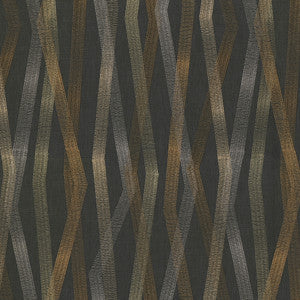 Novogratz Fabric Zig Zag Embroidery Onyx 180225