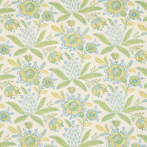 Schumacher Fabric Lafayette Botanical Moss 180253