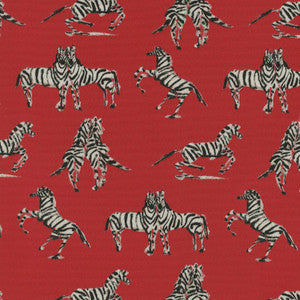 Novogratz Fabric Od Dr Zebra Red 180260