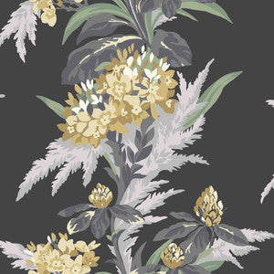 1838 Wallcoverings Wallpaper Aurora (Wp) # 01 Jet